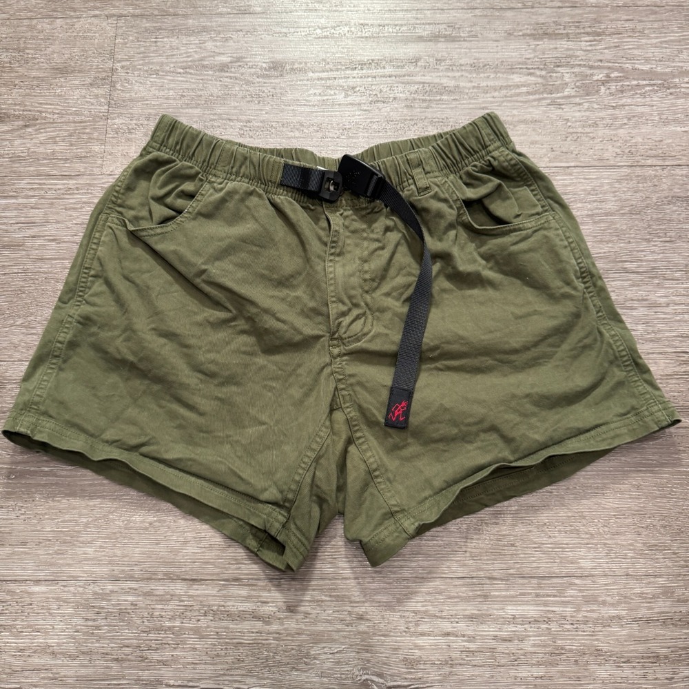 Gramicci M’s Small Shorts Olive Green